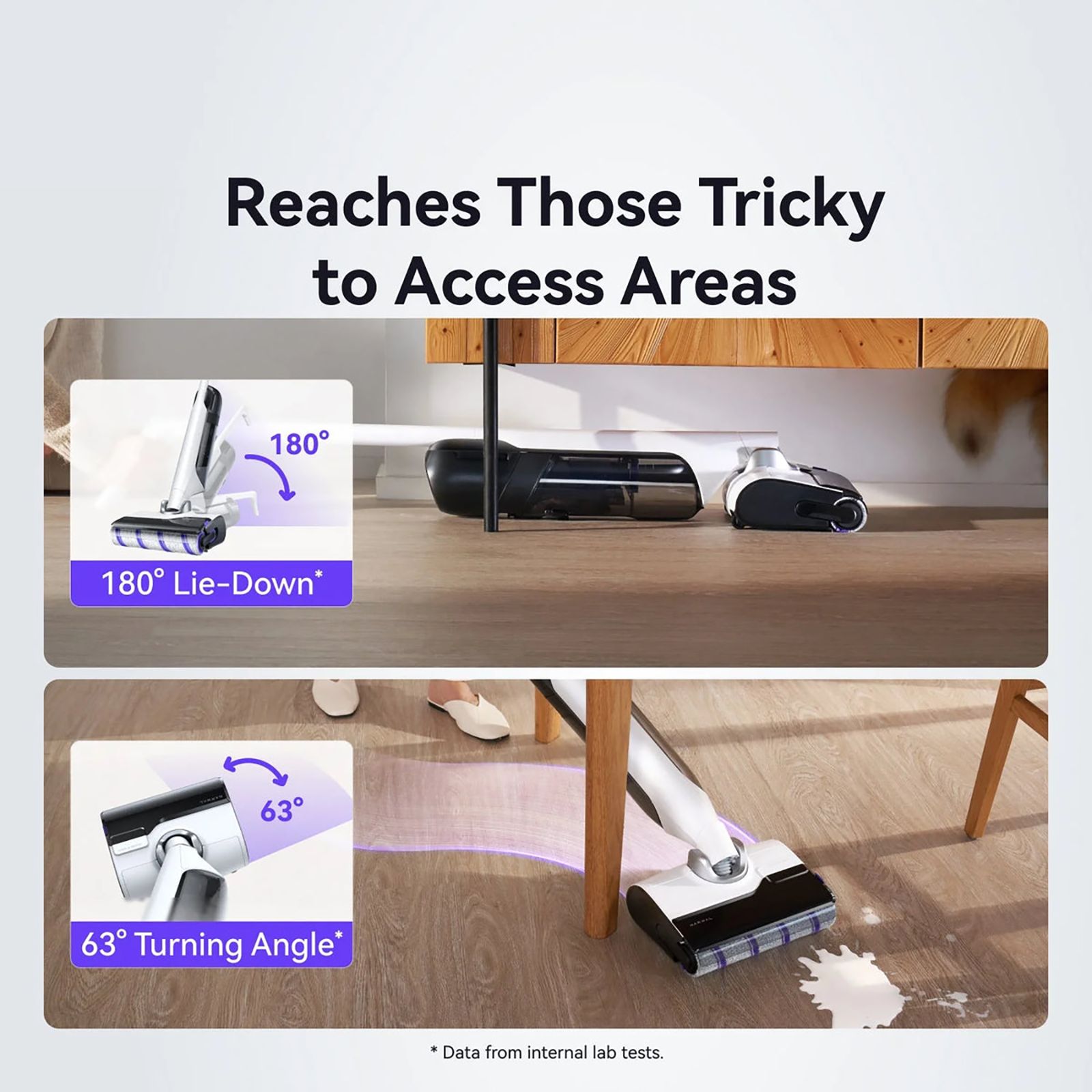 NARWAL S30 160W Cordless Wet & Dry Vacuum Cleaner with AI DirtSense (Dual Layer Comb, White) NARWAL S30 160W Cordless Wet & Dry Vacuum Cleaner with AI DirtSense (Dual Layer Comb, White)_3