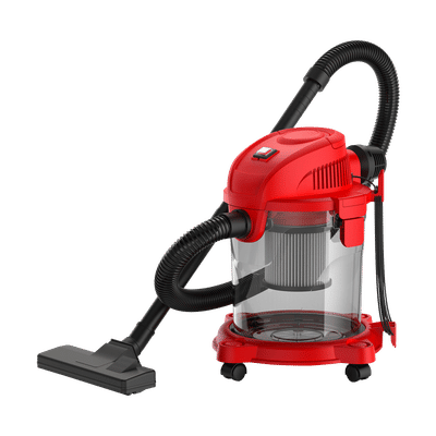 Russell Hobbs VacPure 1200W Wet & Dry Vacuum Cleaner with Advanced HEPA Filtration System (Built-in Carry Handle, Black & Red)