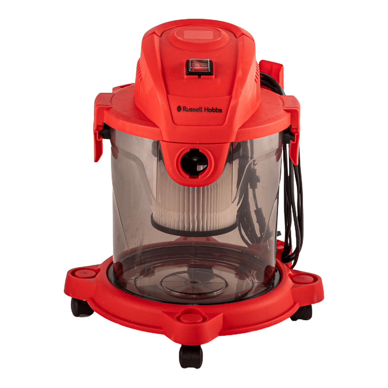 Russell Hobbs VacPure 1200W Wet & Dry Vacuum Cleaner with Advanced HEPA Filtration System (Built-in Carry Handle, Black & Red)_2