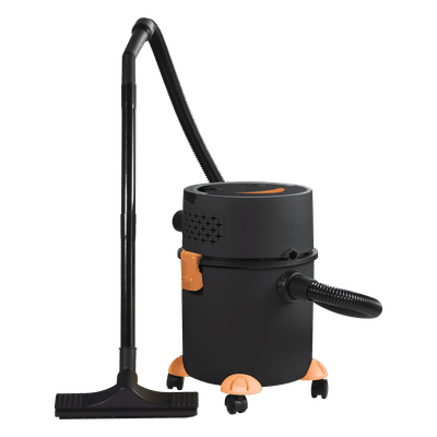 Russell Hobbs VacPro 1400W Wet & Dry Vacuum Cleaner with Blow Functions (HEPA Filter, Black & Orange)