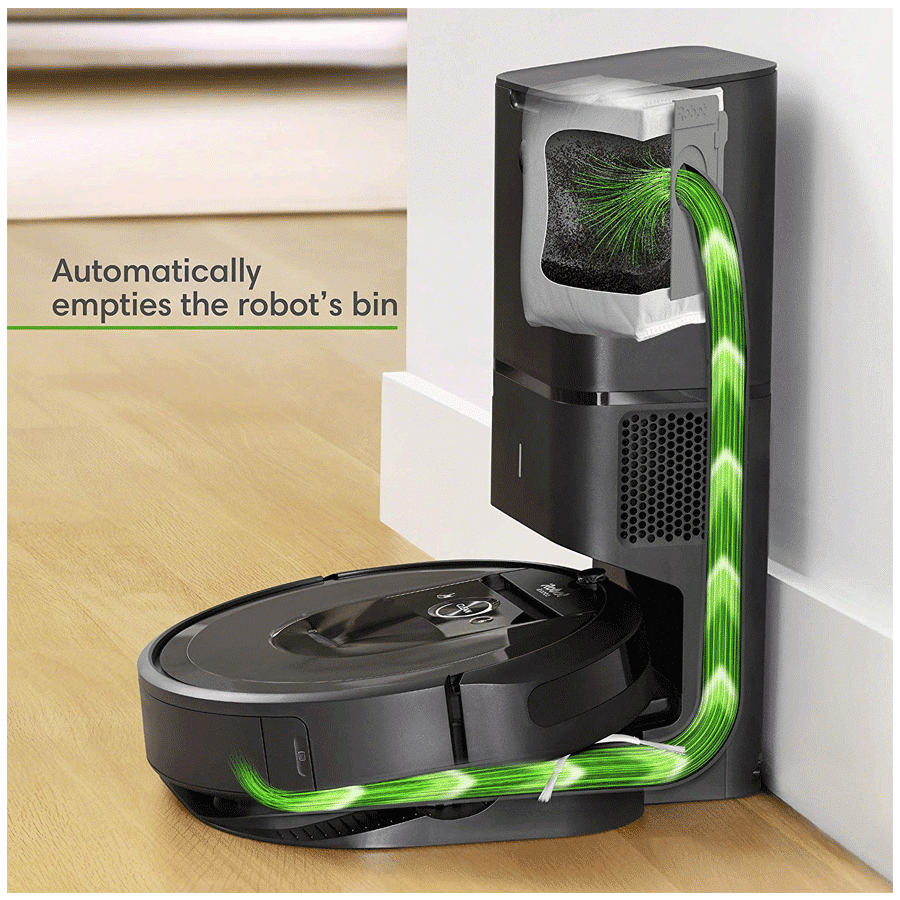 iRobot Roomba Robotic Vacuum Cleaner (i7 Plus i7558, Black) iRobot Roomba Robotic Vacuum Cleaner (i7 Plus i7558, Black)_4