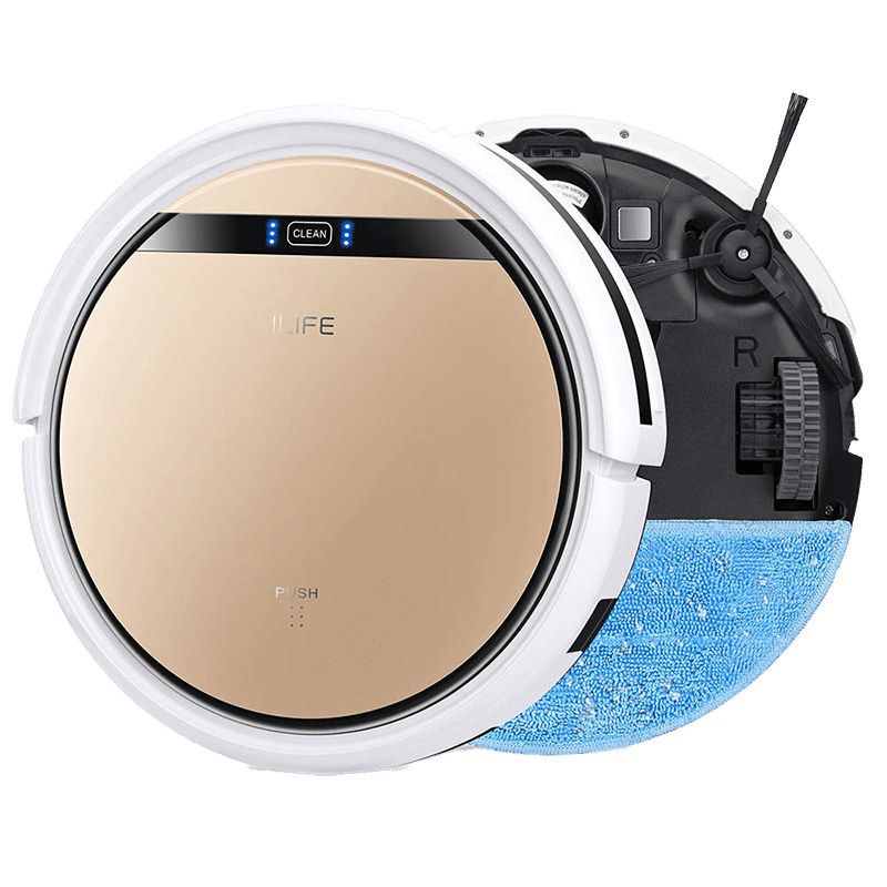 ILIFE Dry and Wet Robotic Vacuum Cleaner (V5s Pro, Gold) ILIFE Dry and Wet Robotic Vacuum Cleaner (V5s Pro, Gold)_7