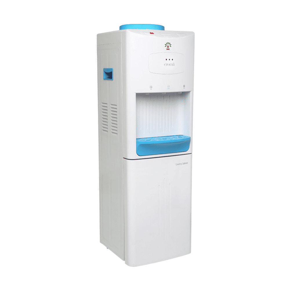 Croma Hot, Cold & Normal Top Load Water Dispenser with Cooling Cabinet (White)_9