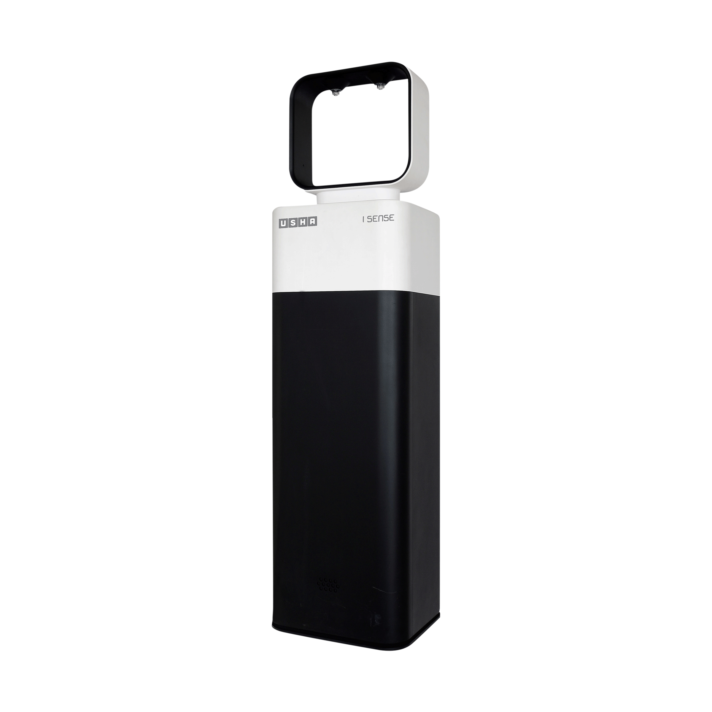 USHA i-Sense Cold & Hot Front Load Water Dispenser with Storage Cabinet (White/Black) USHA i-Sense Cold & Hot Front Load Water Dispenser with Storage Cabinet (White/Black)_1
