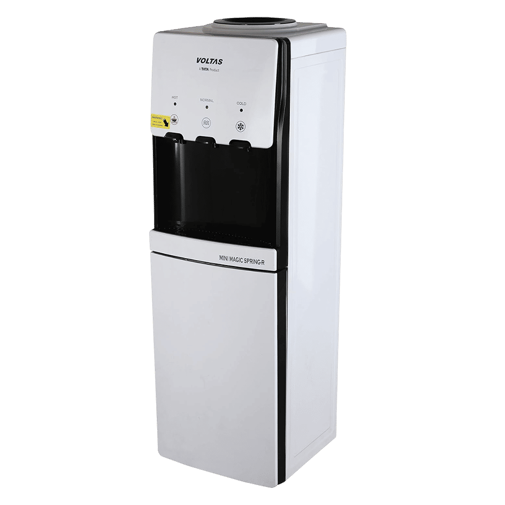VOLTAS Minimagic Spring RV Plus Hot, Cold & Normal Top Load Water Dispenser with Cooling Cabinet (Black and White) VOLTAS Minimagic Spring RV Plus Hot, Cold & Normal Top Load Water Dispenser with Cooling Cabinet (Black and White)_4