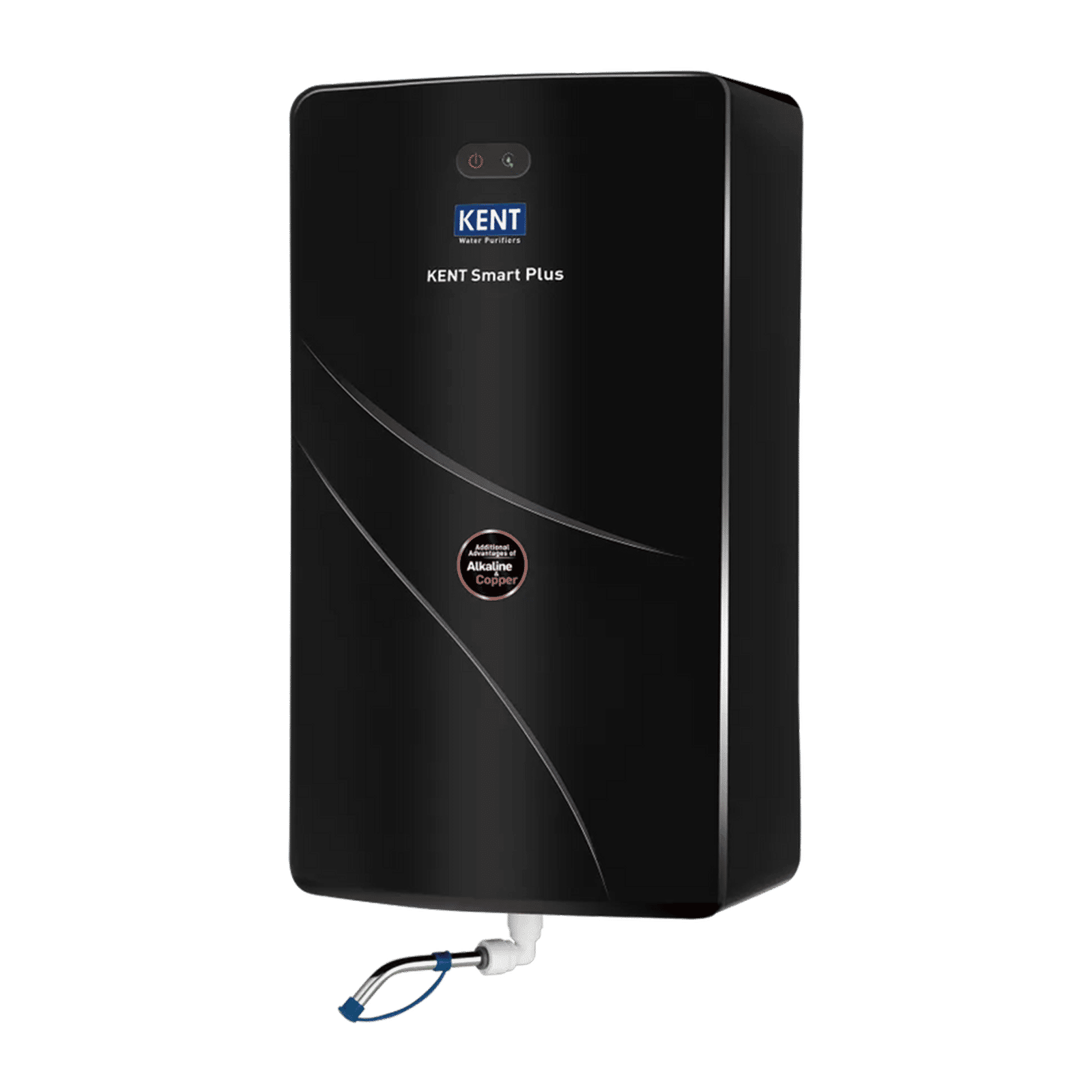 KENT Smart Plus UV + UF + Alkaline + Copper Water Purifier with Goodness of Copper (Black)_1