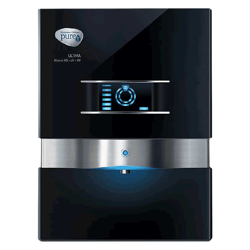 pureit Ultima Eco Mineral 10L RO + UV + MF + Special Mineral Cartridge Water Purifier with Advanced 7 Stage Purification (Black) pureit Ultima Eco Mineral 10L RO + UV + MF + Special Mineral Cartridge Water Purifier with Advanced 7 Stage Purification (Black)_1