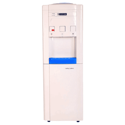 Blue Star GA Series Hot, Cold & Normal Top Load Water Dispenser with Cooling Cabinet (White)