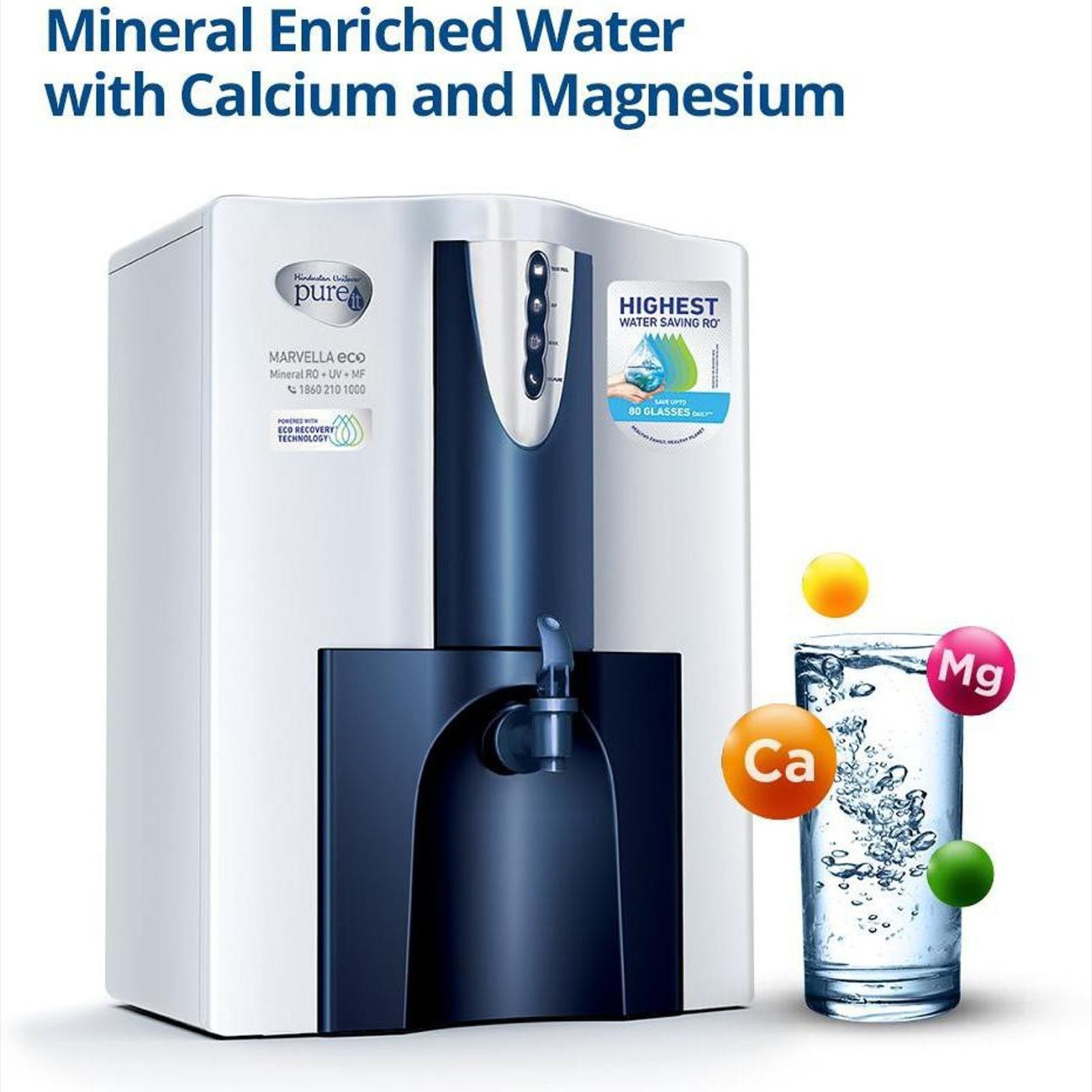 Hindustan Unilever Marvella 10L RO+UV Water Purifier with UV Sterilizing Indicator (White) Hindustan Unilever Marvella 10L RO+UV Water Purifier with UV Sterilizing Indicator (White)_5