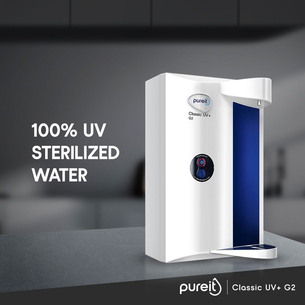 Pureit Classic UV Water Purifier with Sleek And Covered Design (White) Pureit Classic UV Water Purifier with Sleek And Covered Design (White)_3