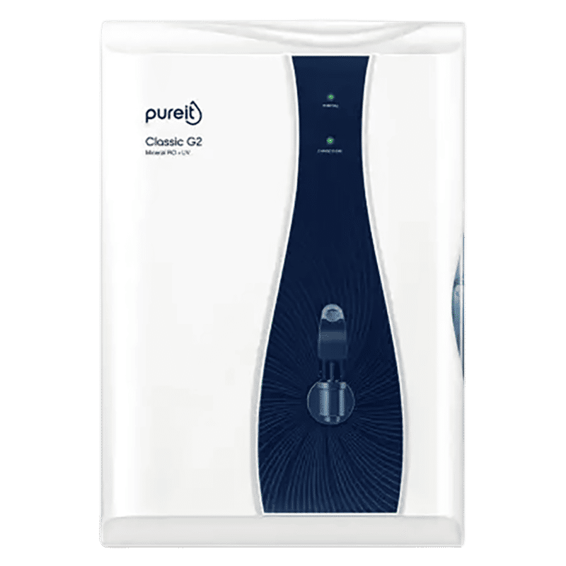 pureit Classic G2 Mineral 6L RO + UV + Special Mineral Cartridge Water Purifier with Advanced 6 Stage Purification (White/Blue) pureit Classic G2 Mineral 6L RO + UV + Special Mineral Cartridge Water Purifier with Advanced 6 Stage Purification (White/Blue)_1