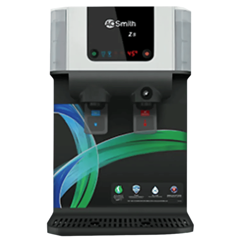 AO Smith Z8 10L RO+SCMT Hot & Cold Water Purifier with ABS Storage Tank (White)_1