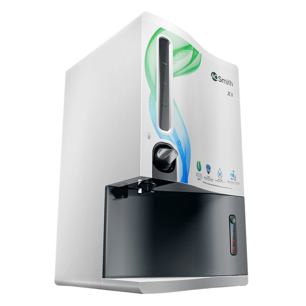 AO Smith X8 9L RO+SCMT Water Purifier with Auto Flush Indicator (White) AO Smith X8 9L RO+SCMT Water Purifier with Auto Flush Indicator (White)_5