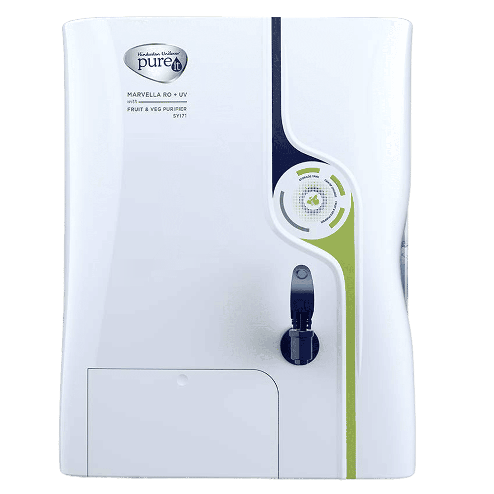 pureit Marvella RO+UV with Fruit and Vegetable Purifier (White) pureit Marvella RO+UV with Fruit and Vegetable Purifier (White)_1