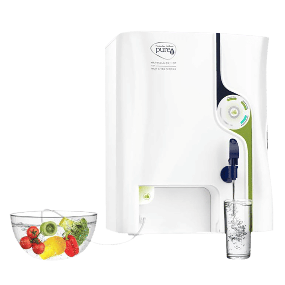 pureit Marvella RO+UV with Fruit and Vegetable Purifier (White) pureit Marvella RO+UV with Fruit and Vegetable Purifier (White)_5