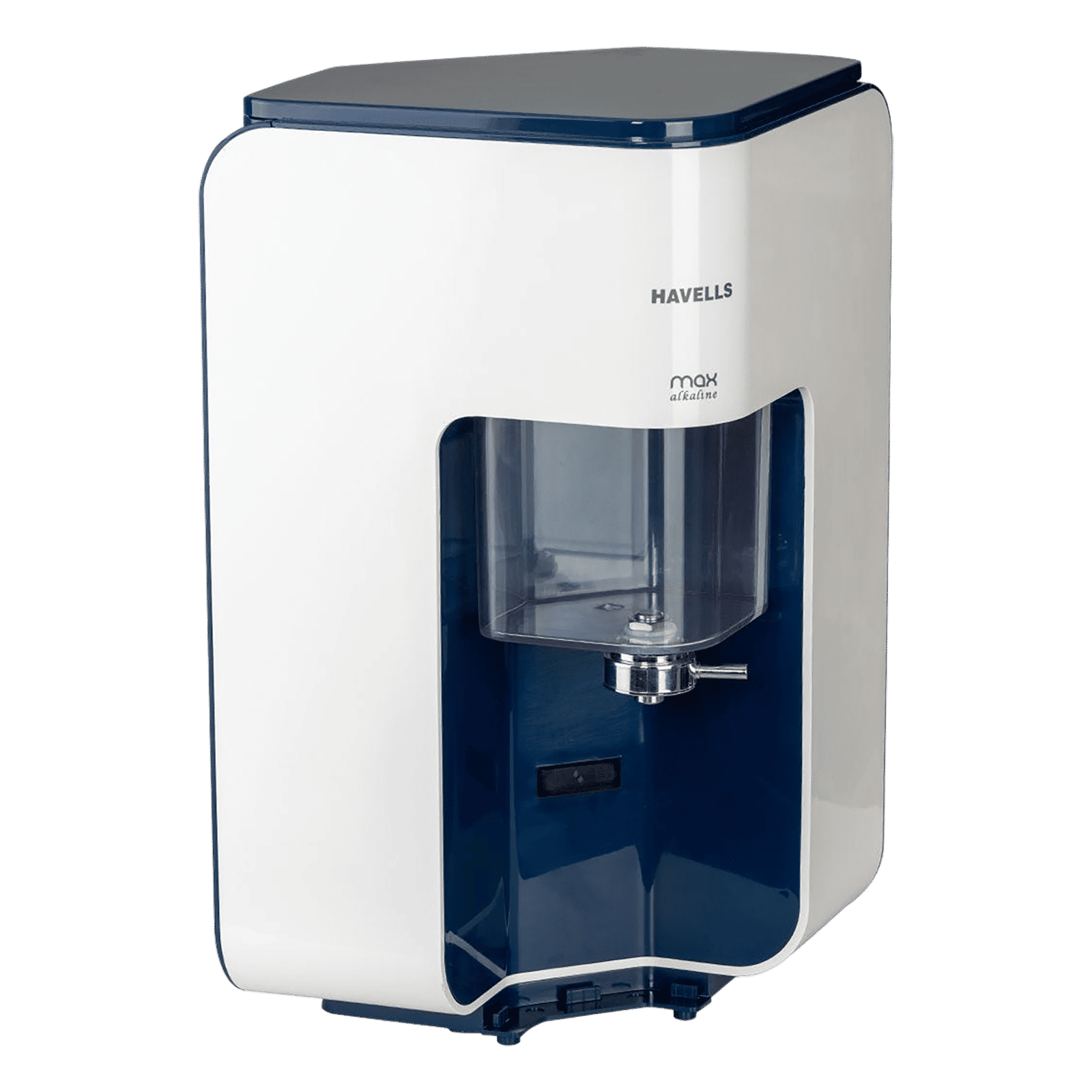 HAVELLS Max Alkaline 7L RO + UV Water Purifier with 8 Stage Purification (Sparkling White/Blue)_4
