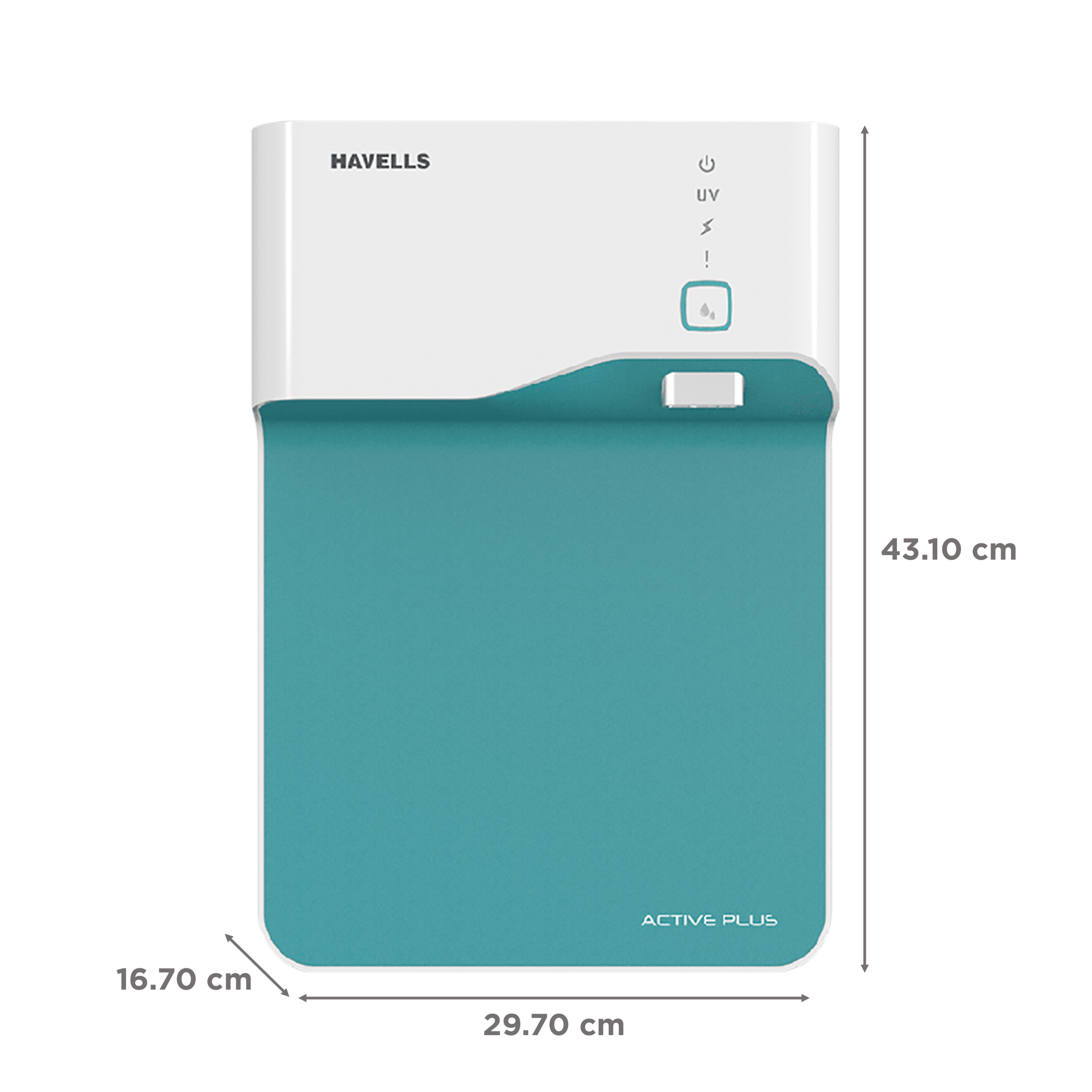 HAVELLS Active Plus UV Water Purifier with 4 Stage Purification (White/Green)_2