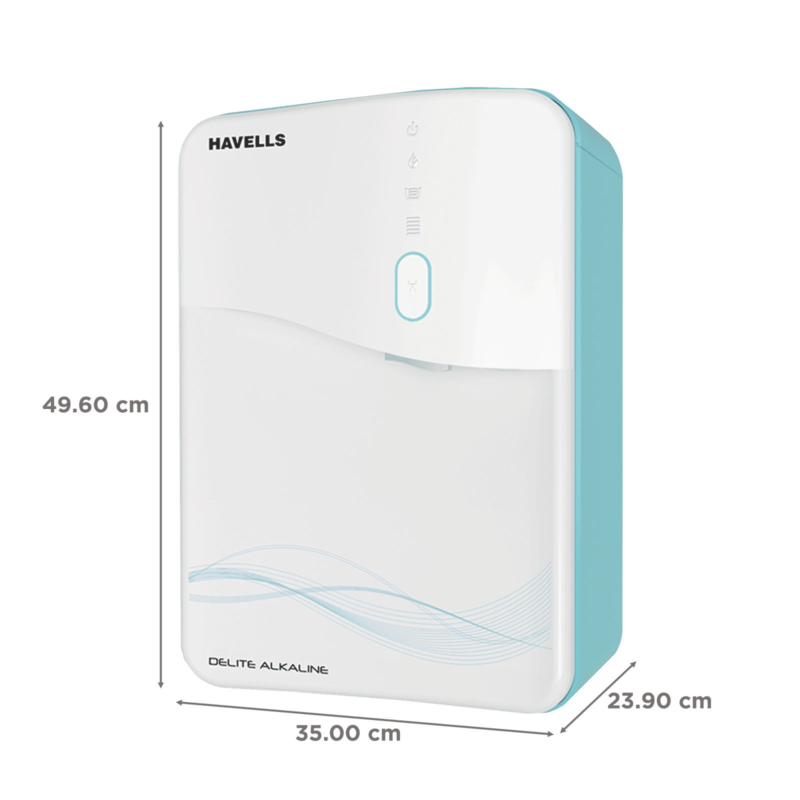 HAVELLS Delite Alkaline RO Plus UV Water Purifier with Triple Protection SS Tank (Sky Blue) HAVELLS Delite Alkaline RO Plus UV Water Purifier with Triple Protection SS Tank (Sky Blue)_2