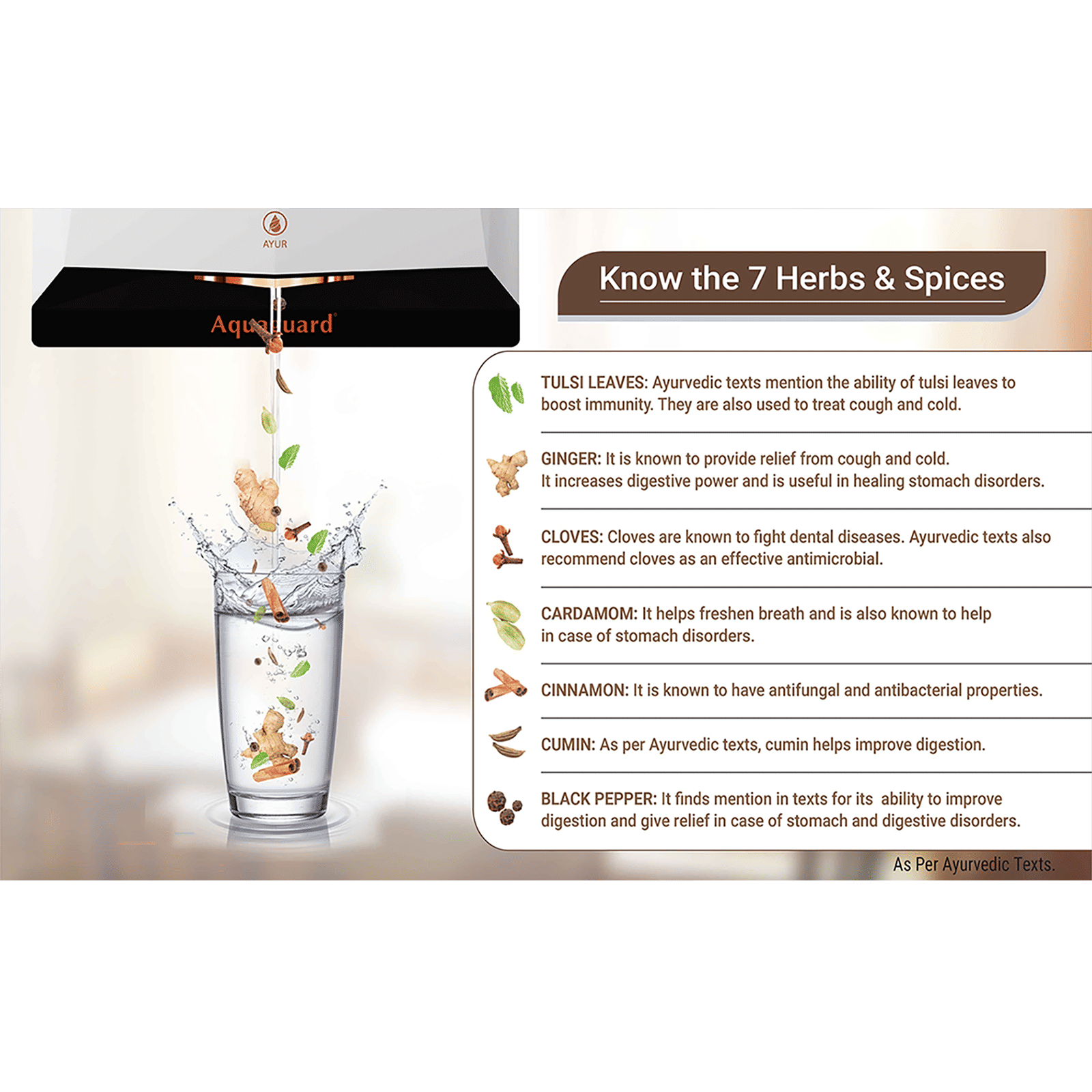 Aquaguard Crystal NXT UV Water Purifier with Ayur Fresh Technology (White) Aquaguard Crystal NXT UV Water Purifier with Ayur Fresh Technology (White)_15