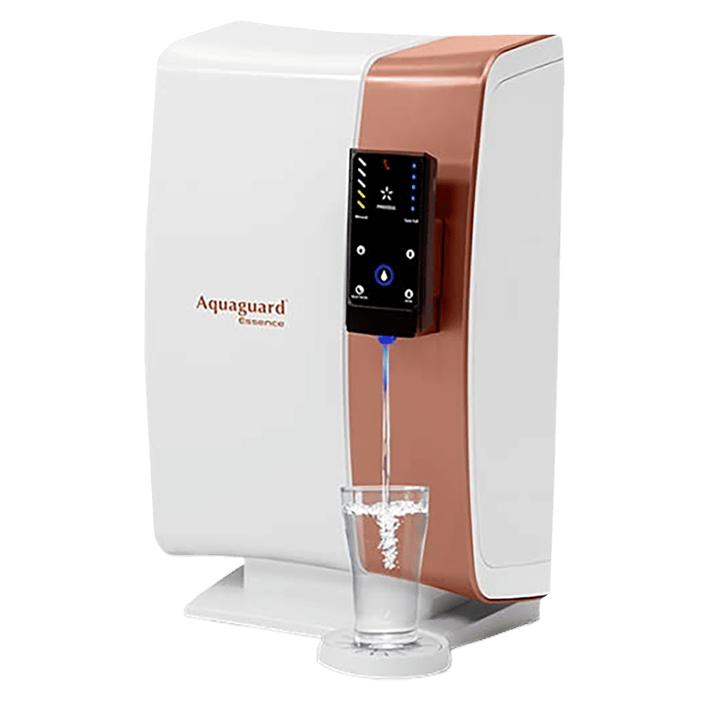 Aquaguard Essence 6L RO + UV Electrical Water Purifier wih Mineral Content Sensor (White and Gold)_15