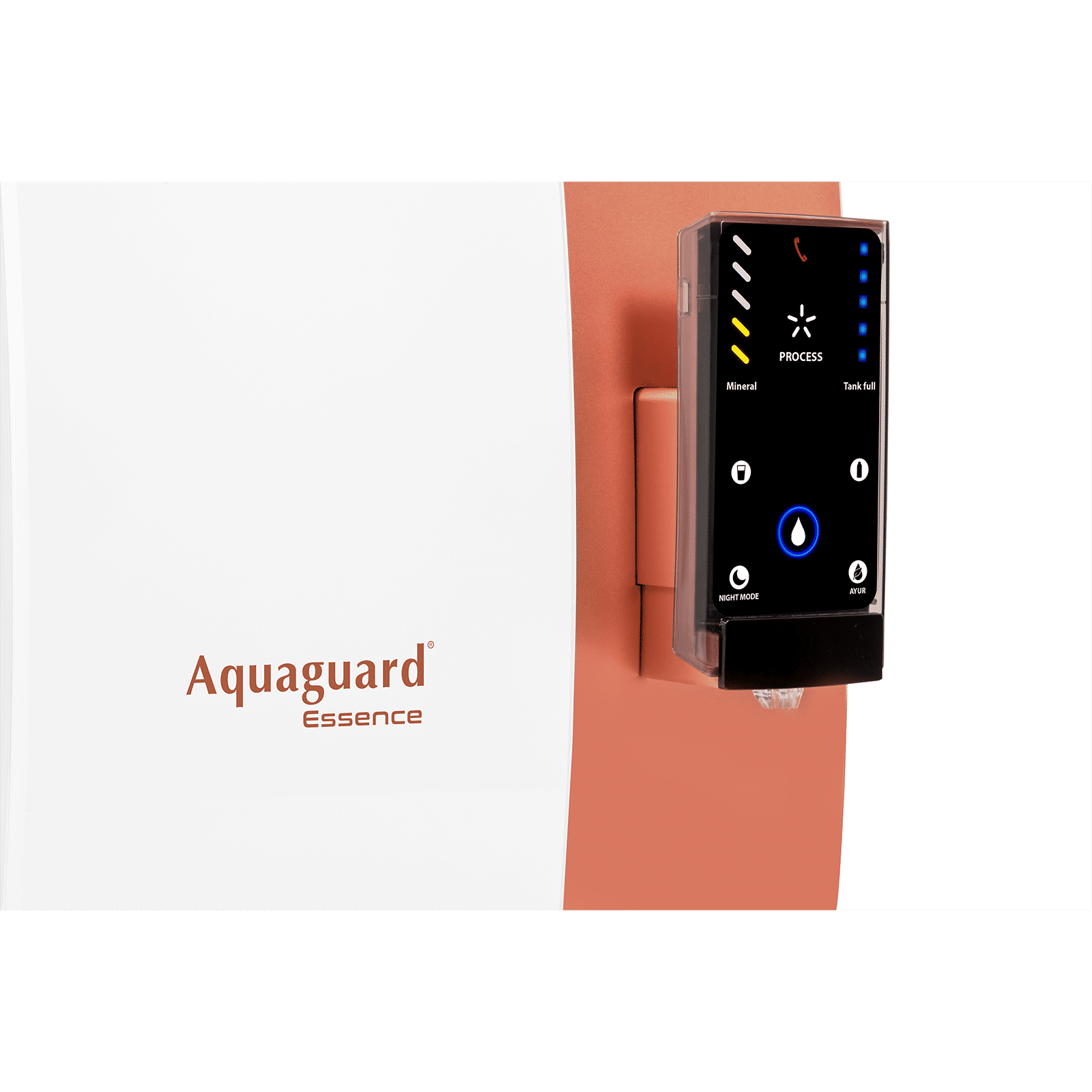 Aquaguard Essence 6L RO + UV Electrical Water Purifier wih Mineral Content Sensor (White and Gold)_16