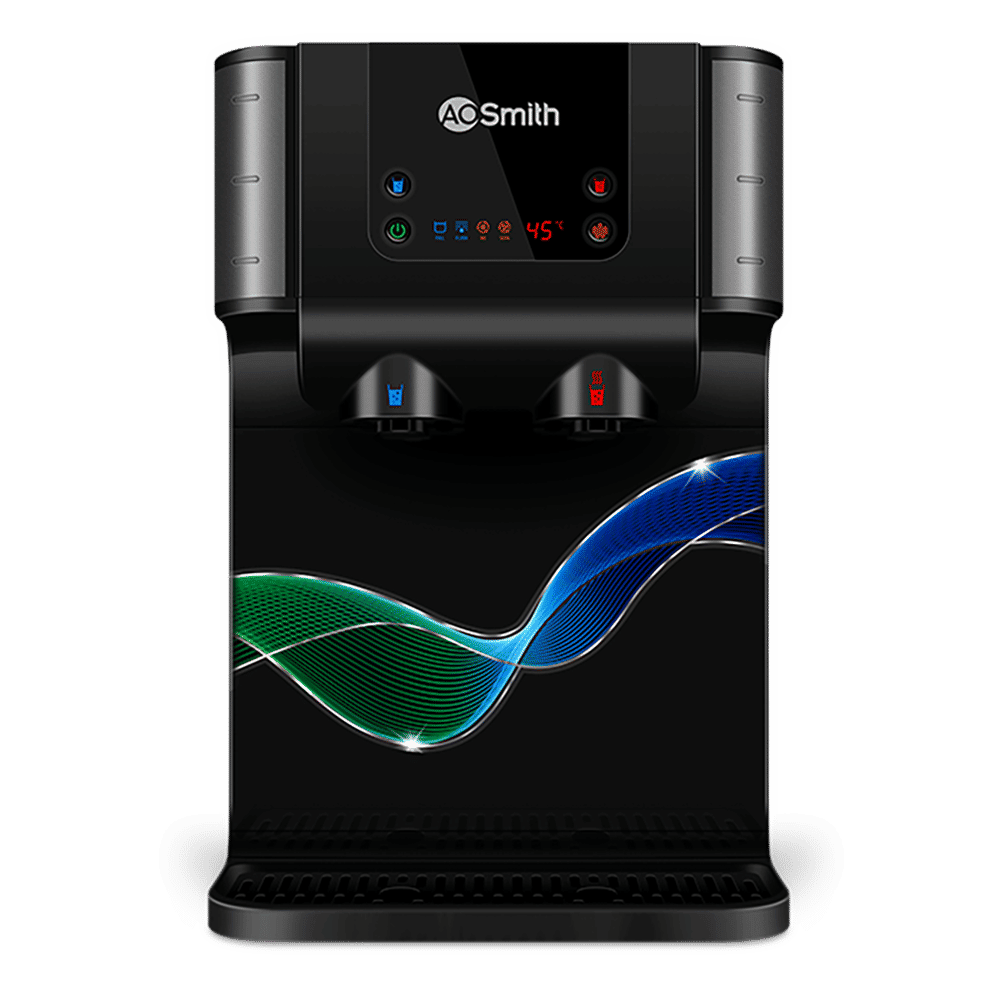 AO Smith ProPlanet P7 10L RO + SCMT Hot & Cold Water Purifier with 8 Stage Purification (Black)_1