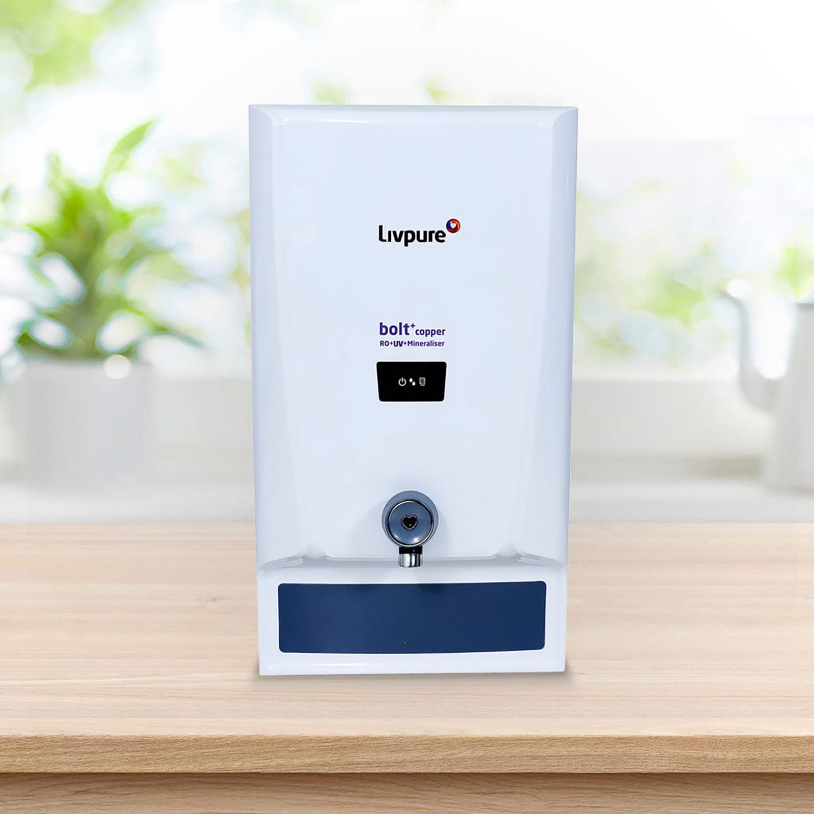 Livpure Bolt Plus 7L RO + UV + Mineraliser Water Purifier with 7 Stage Purification (White/Blue) Livpure Bolt Plus 7L RO + UV + Mineraliser Water Purifier with 7 Stage Purification (White/Blue)_11