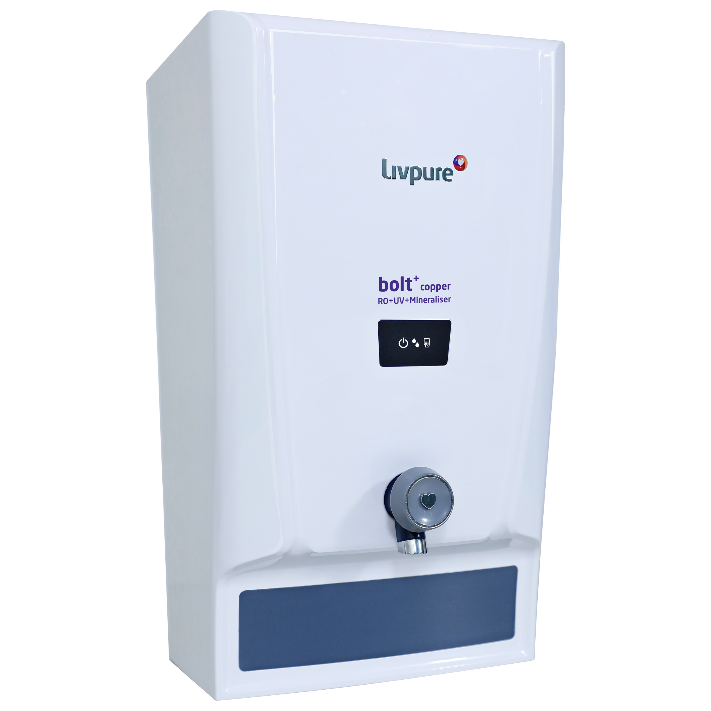 Livpure Bolt Plus 7L RO + UV + Mineraliser Water Purifier with 7 Stage Purification (White/Blue) Livpure Bolt Plus 7L RO + UV + Mineraliser Water Purifier with 7 Stage Purification (White/Blue)_5