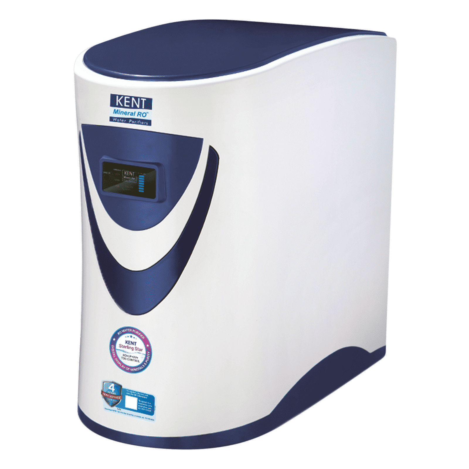 KENT Sterling Star 6L RO + UV + UF + TDS Under the Sink Water Purifier with Digital Purity & Mineral Display (White/Blue) KENT Sterling Star 6L RO + UV + UF + TDS Under the Sink Water Purifier with Digital Purity & Mineral Display (White/Blue)_1