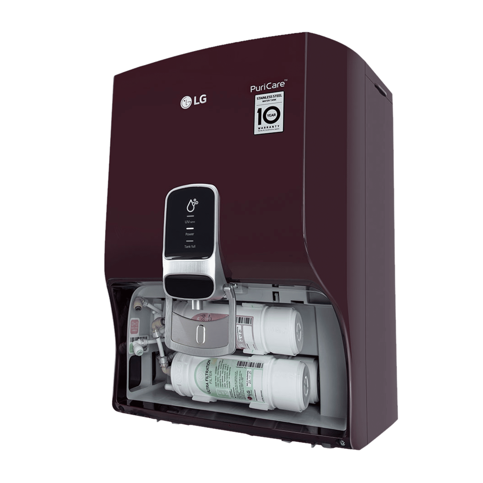 LG PuriCare 8L UV + UF Water Purifier with 7 Stage Purification (Crimson Red)_11
