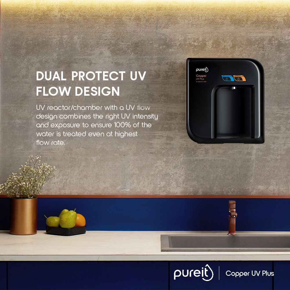 pureit Copper Plus UV Water Purifier with 4 Stage Purification (Black) pureit Copper Plus UV Water Purifier with 4 Stage Purification (Black)_3