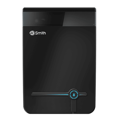AO Smith Intelli Plus 4.5L UV + US + SAPC Water Purifier with 5 Stage Purification (Black)