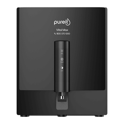 pureit Vital Max 7L RO + UV + MP Water Purifier with Advanced 7 Stage Purification (Black)