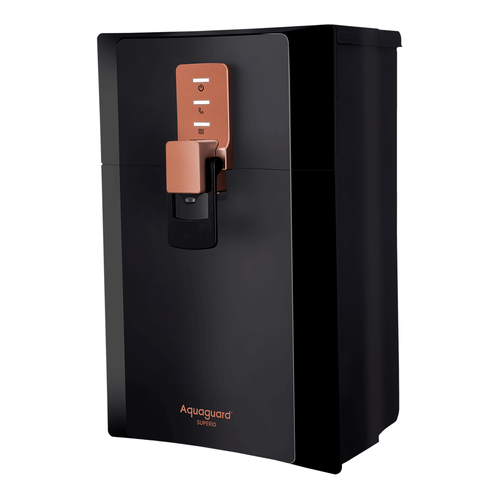 Aquaguard Enrich Superio 5L RO + UV + MTDS + SS Smart Water Purifier with 7 Stage Purification (Black/Metallic Copper) Aquaguard Enrich Superio 5L RO + UV + MTDS + SS Smart Water Purifier with 7 Stage Purification (Black/Metallic Copper)_4