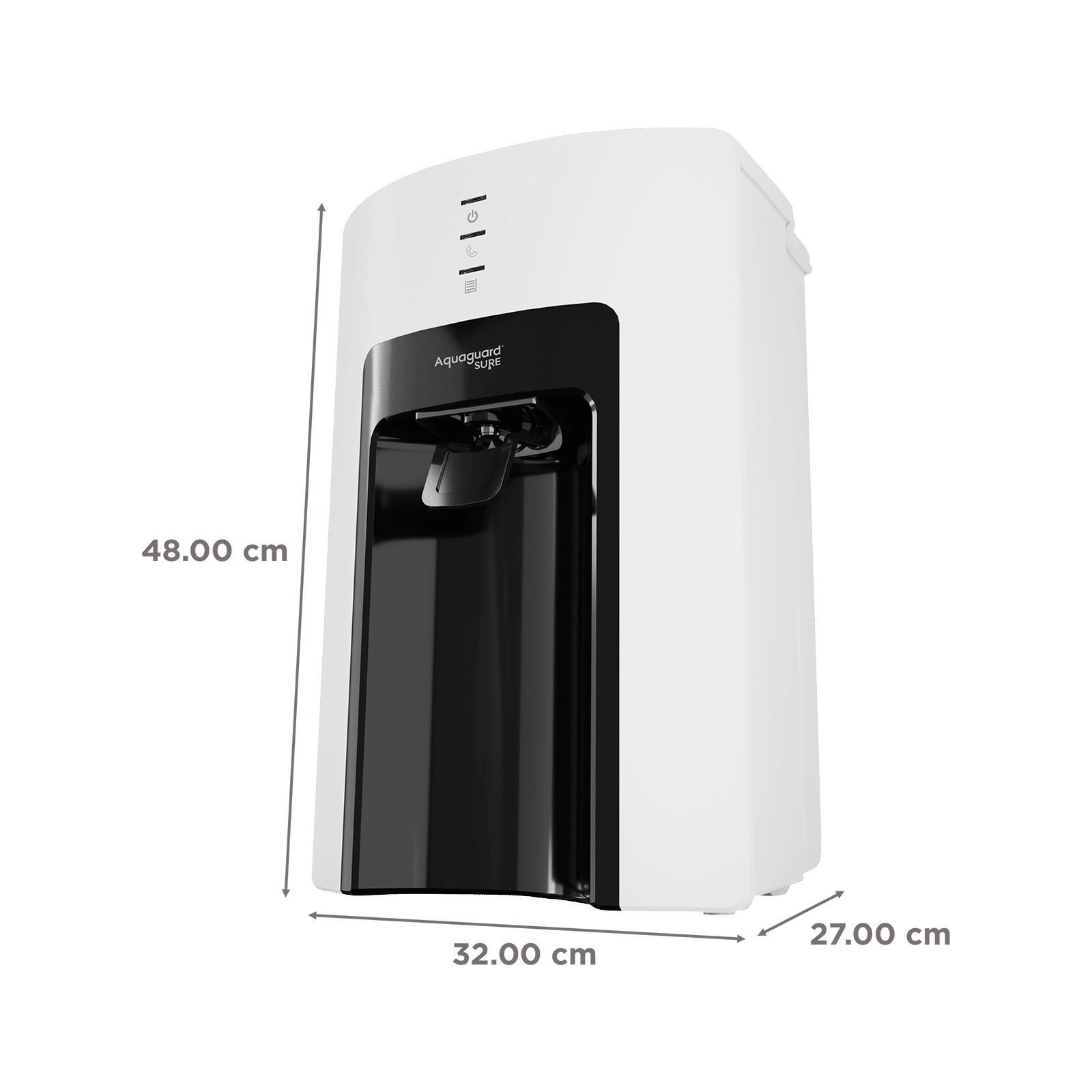 EUREKA FORBES Aquaguard Sure Champ 7L RO + UV Water Purifier with Water Level Indicator (White) EUREKA FORBES Aquaguard Sure Champ 7L RO + UV Water Purifier with Water Level Indicator (White)_2