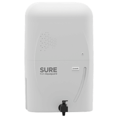 EUREKA FORBES AquaSure Champ 7L UV Water Purifier with Water Level Indicator (White)