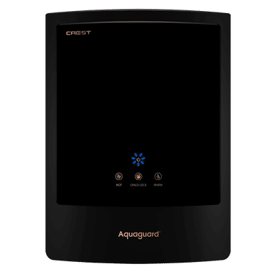 Aquaguard Crest UV Hot & Cold Water Purifier with Touch Sense Technology (Black)