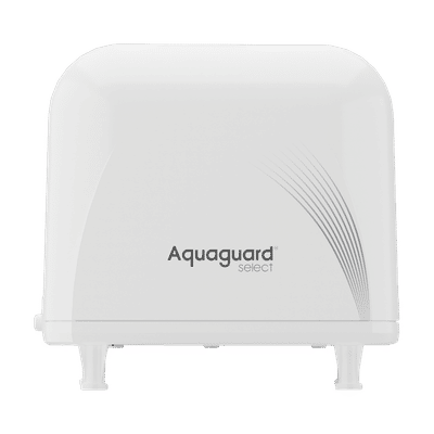 Aquaguard Select Designo UTC 8L RO + UV + MTDS Smart Water Purifier with Active Copper Zinc Booster and Biotron Technology (White)