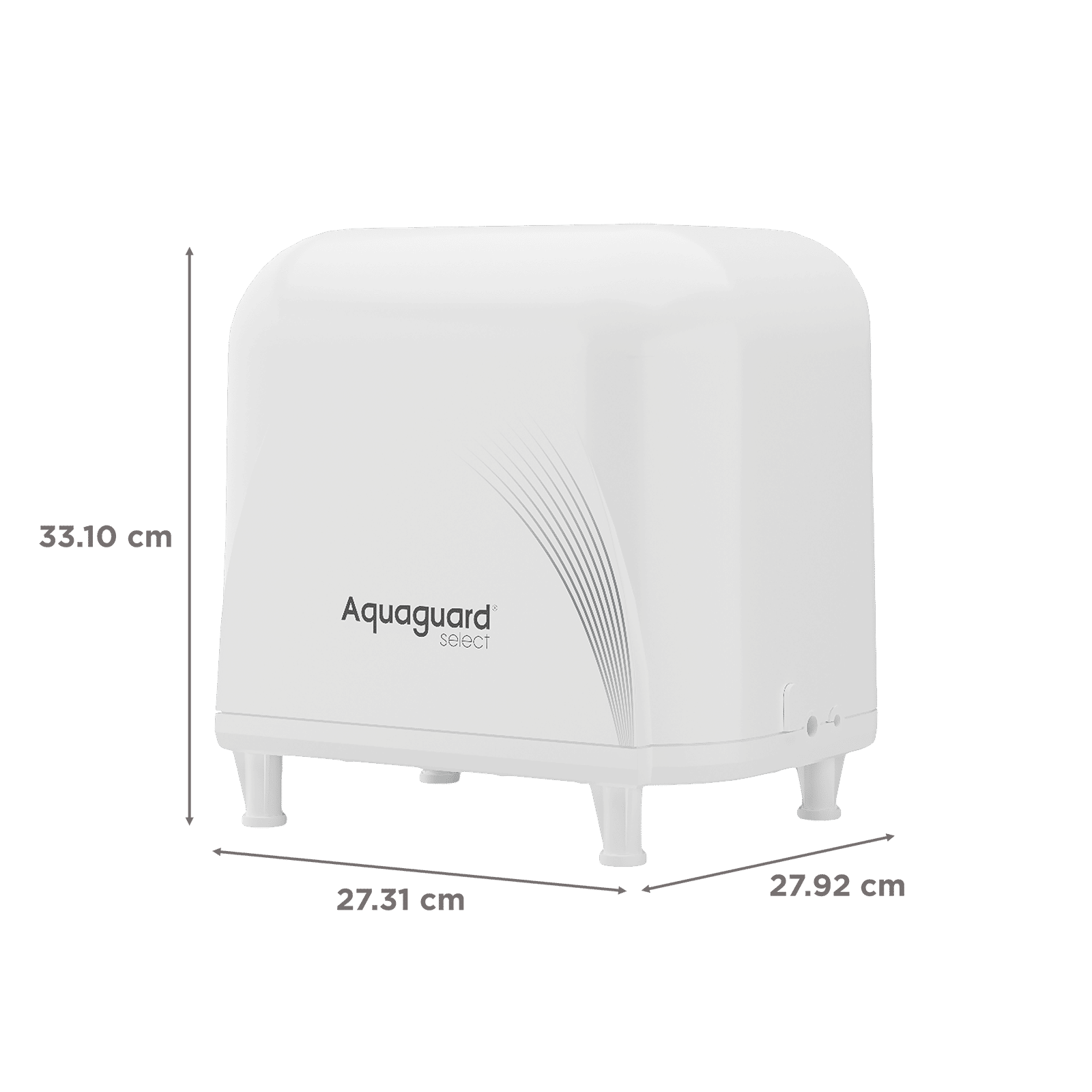 Aquaguard Select Designo UTC 8L RO + UV + MTDS Smart Water Purifier with Active Copper Zinc Booster and Biotron Technology (White)_2