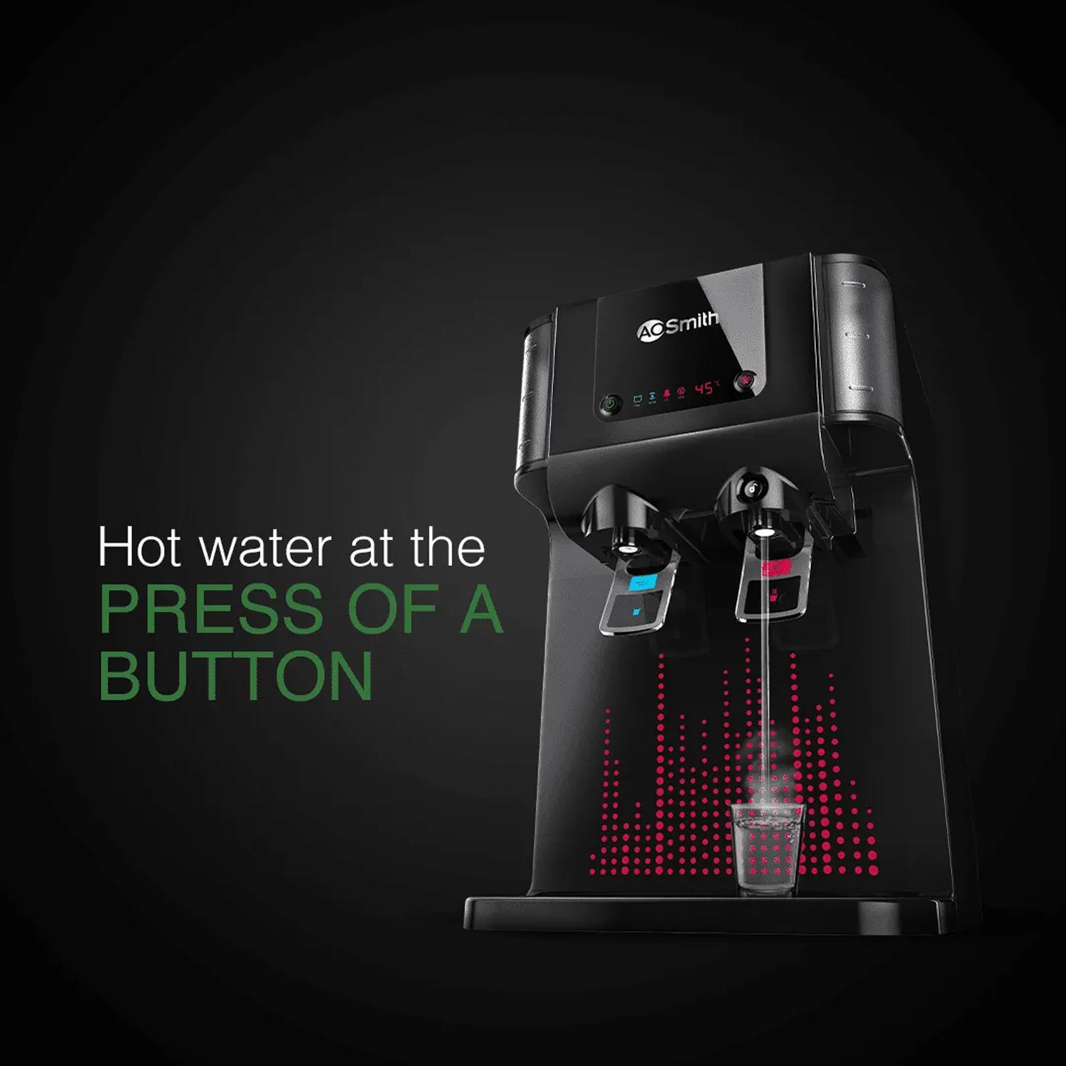 AO Smith Intelli Pro 10L UV + UF + SCMT Hot & Cold Water Purifier with 6 Stage Purification (Black) AO Smith Intelli Pro 10L UV + UF + SCMT Hot & Cold Water Purifier with 6 Stage Purification (Black)_8