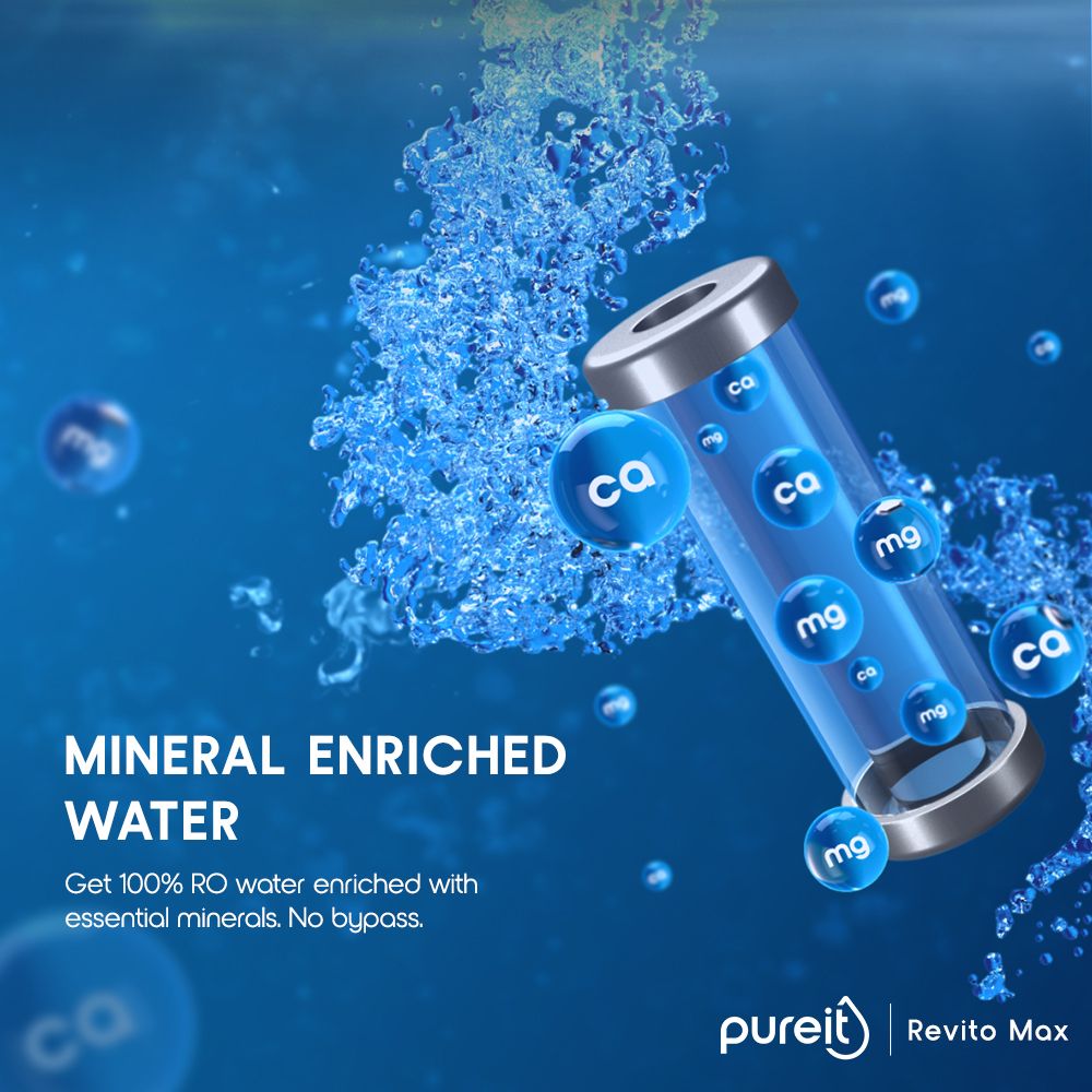 pureit by HUL Revito Max 9L RO + MF + UV-in-tank + Mineral Enriched Water Purifier with Advanced 8 Stage Purification (Black)_4