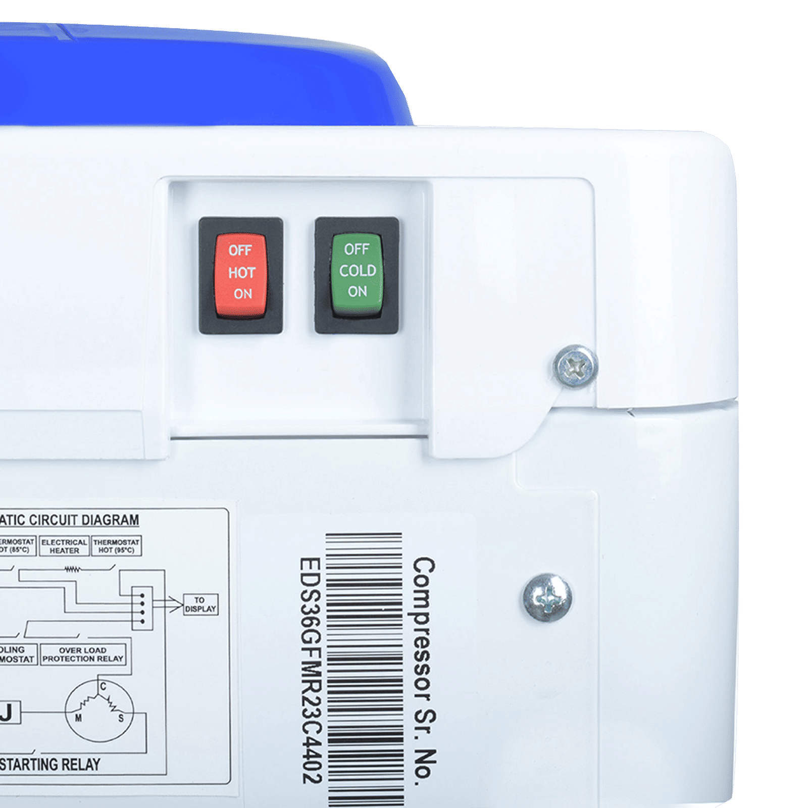 Haier HWD-3WFS Hot, Cold and Normal Top Load Water Dispenser with Water Collector Tray (White) Haier HWD-3WFS Hot, Cold and Normal Top Load Water Dispenser with Water Collector Tray (White)_7