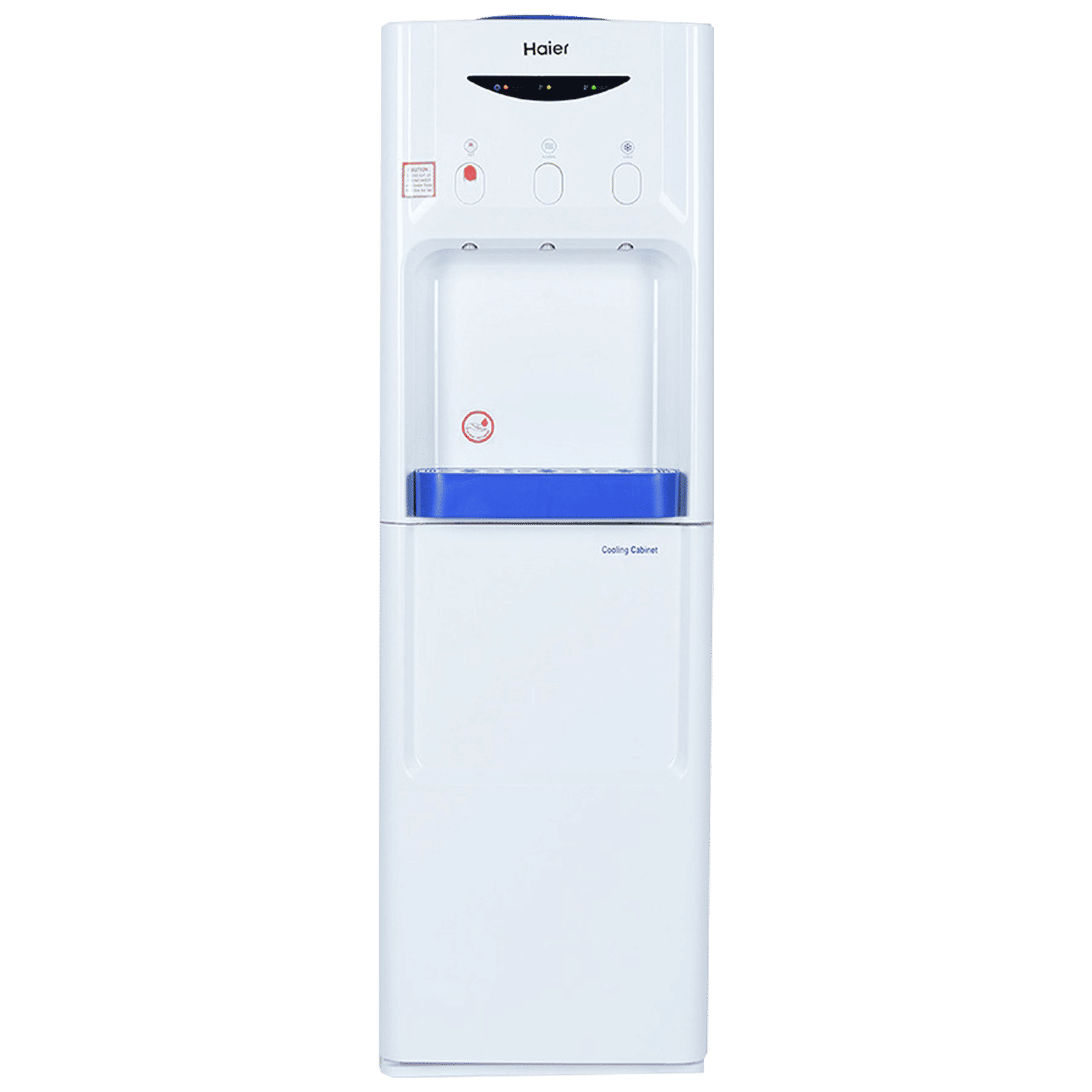 Haier HWD-3WFMR Hot, Cold and Normal Top Load Water Dispenser with Cooling Cabinet (White)_1