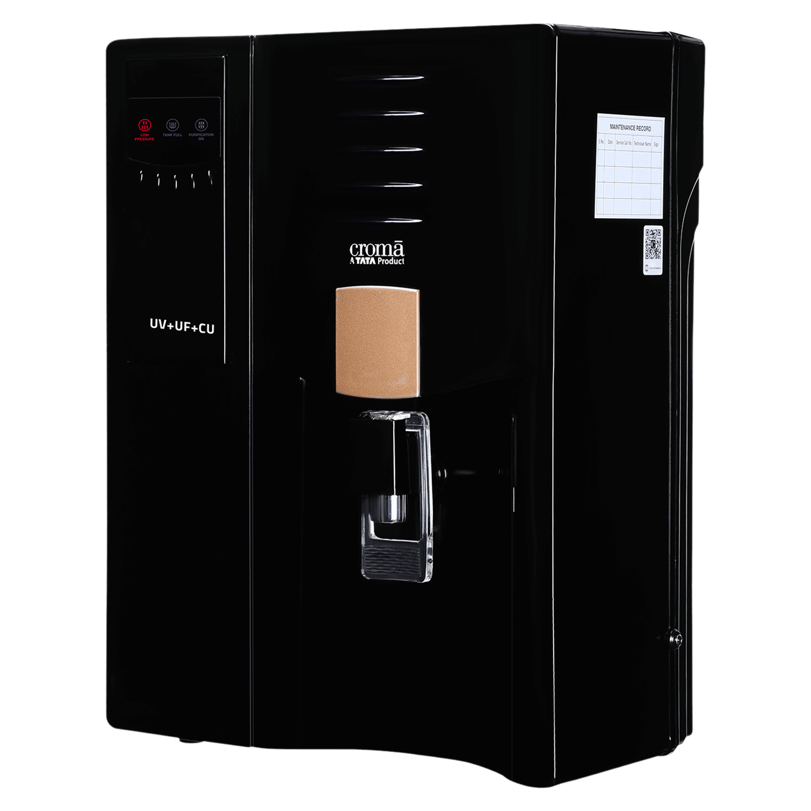 Croma 7.5L UV + UF Water Purifier with Advance Copper Technology (Black) Croma 7.5L UV + UF Water Purifier with Advance Copper Technology (Black)_9