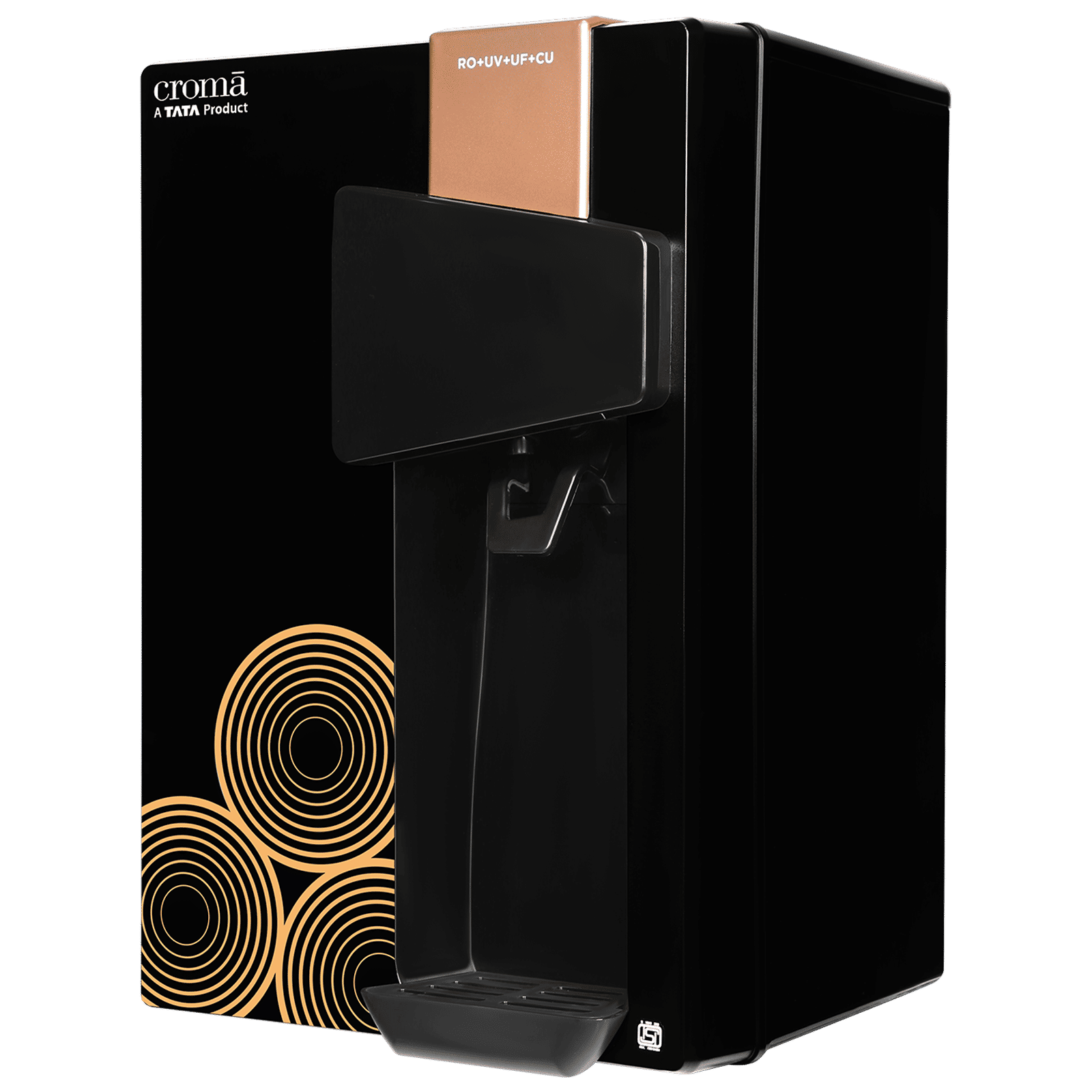 Croma 8.5L RO + UV + UF + Advance Copper Water Purifier with Reverse Osmosis Technology (Black) Croma 8.5L RO + UV + UF + Advance Copper Water Purifier with Reverse Osmosis Technology (Black)_8
