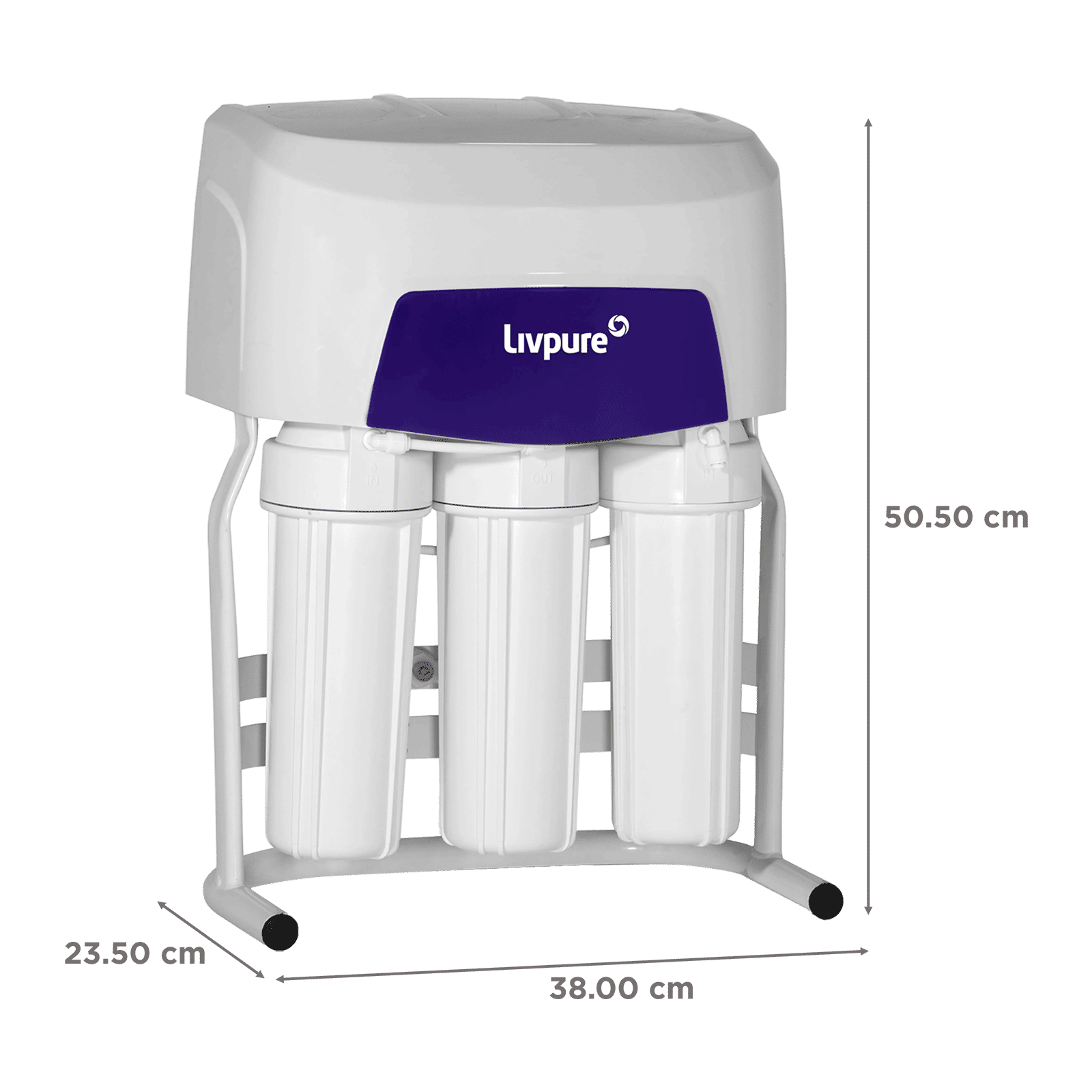 Livpure Neon 8L RO + UV + UF + Taste Enhancer Water Purifier with Silver Nano Technology (White)_2