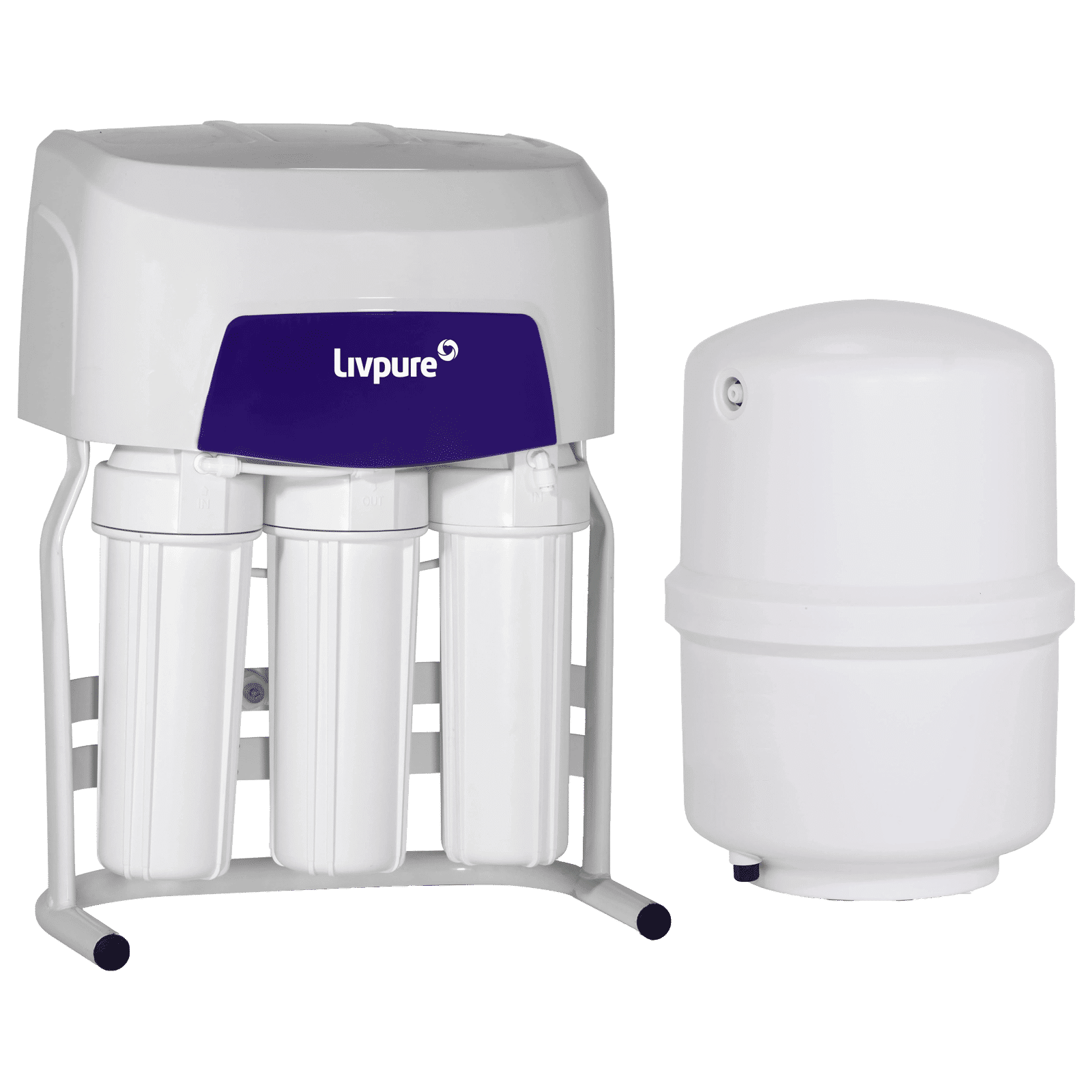 Livpure Neon 8L RO + UV + UF + Taste Enhancer Water Purifier with Silver Nano Technology (White)_1