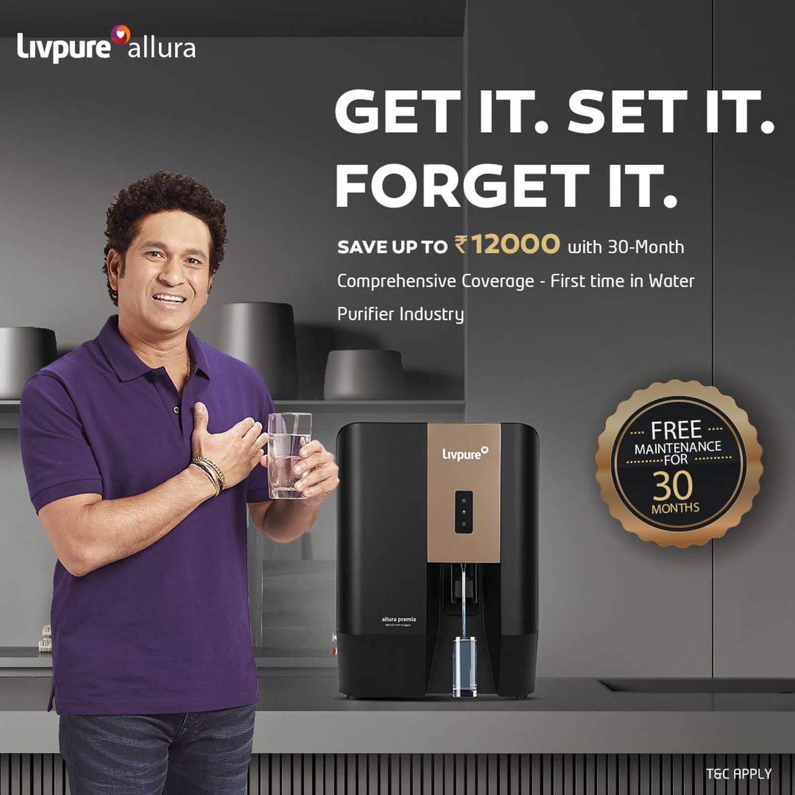 Livpure Allura Premia 7L RO + UV + UF + Alkaline Water Purifier with Super Sediment Filter (Black) Livpure Allura Premia 7L RO + UV + UF + Alkaline Water Purifier with Super Sediment Filter (Black)_9