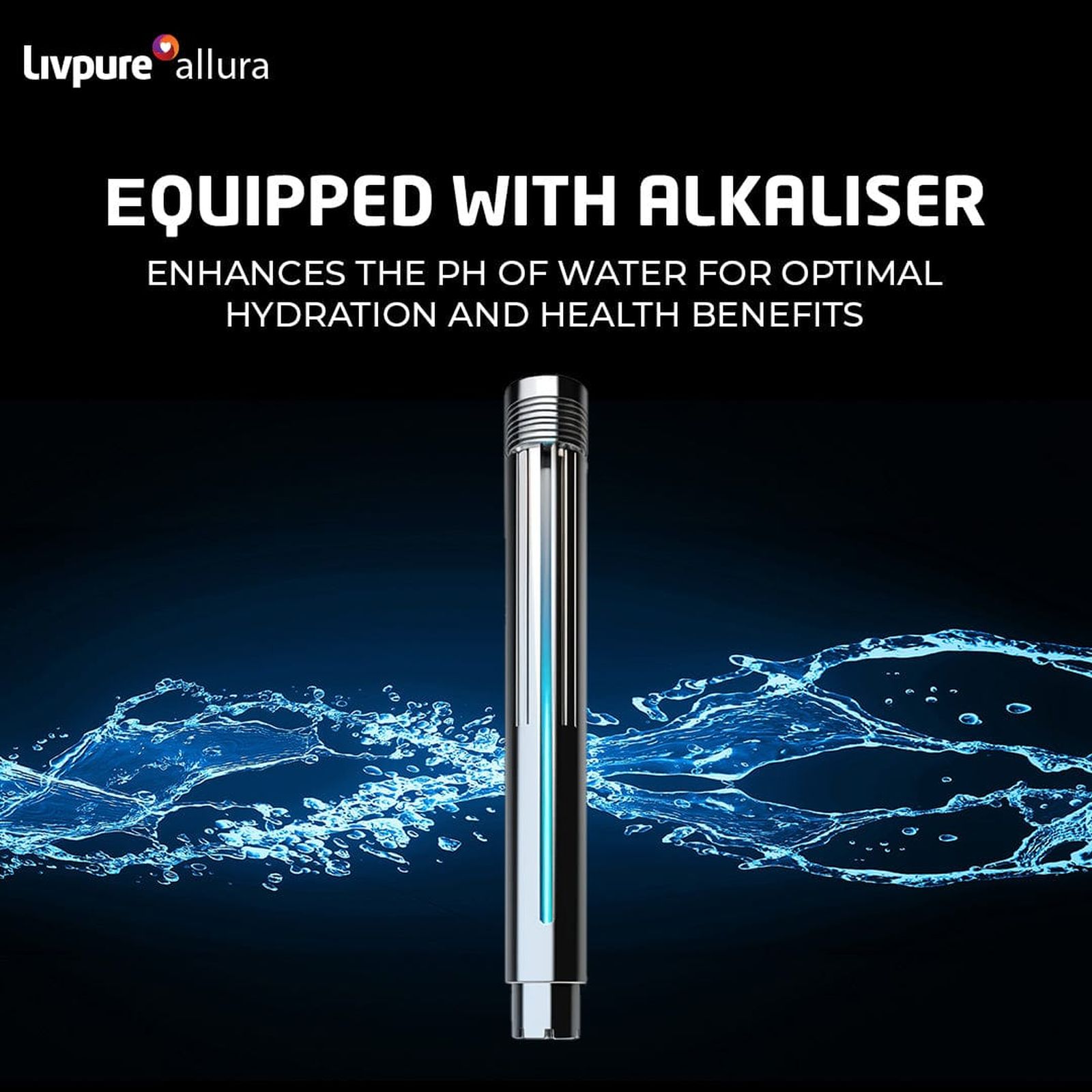 Livpure Allura Premia 7L RO + UV + UF + Alkaline Water Purifier with Super Sediment Filter (Black) Livpure Allura Premia 7L RO + UV + UF + Alkaline Water Purifier with Super Sediment Filter (Black)_13