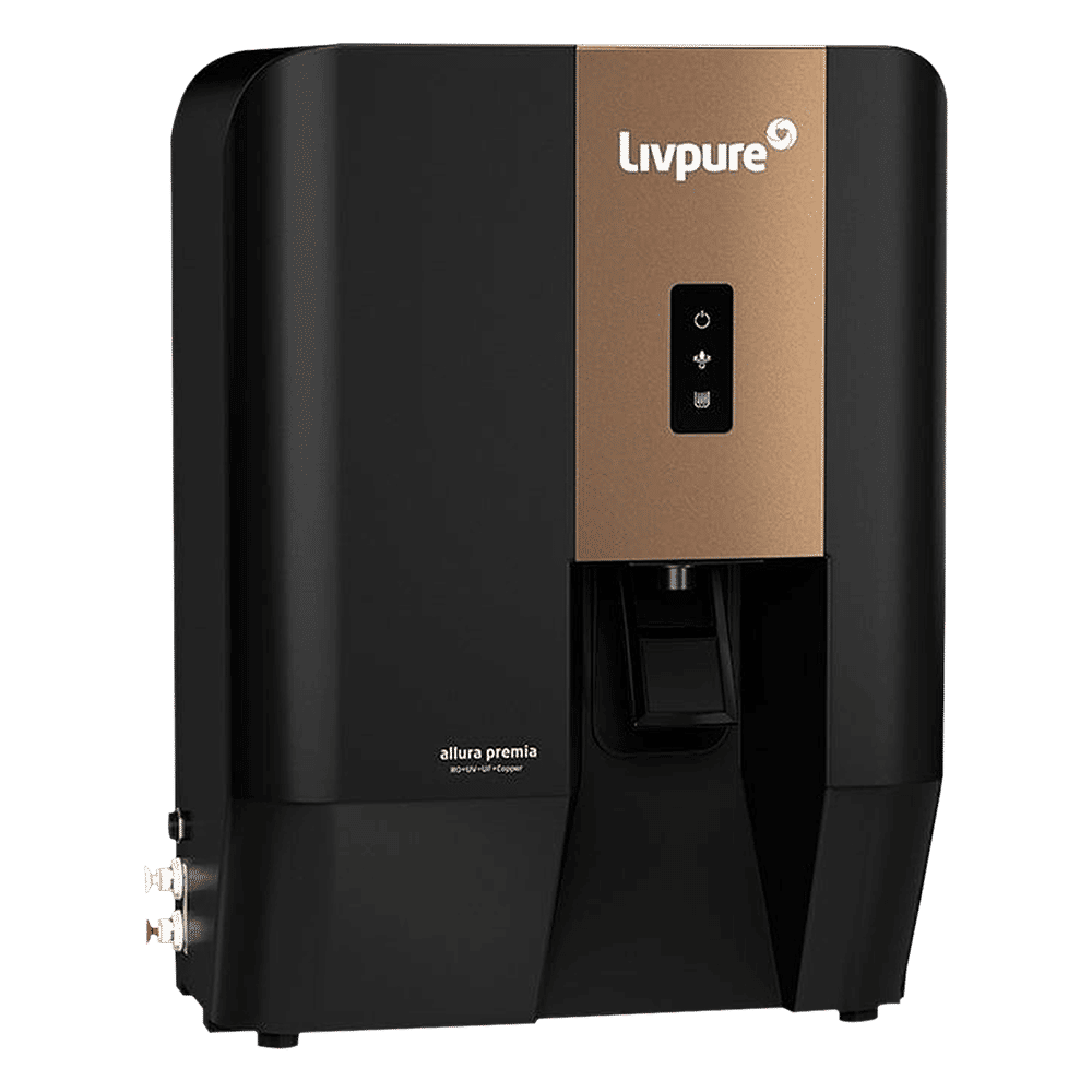 Livpure Allura Premia 7L RO + UV + UF + Alkaline Water Purifier with Super Sediment Filter (Black) Livpure Allura Premia 7L RO + UV + UF + Alkaline Water Purifier with Super Sediment Filter (Black)_7
